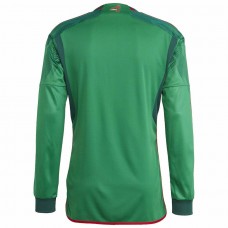 2022-23 Mexico Home Long Sleeve Jersey 