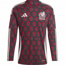 24-25 Mexico Mens Home Long Sleeve Jersey