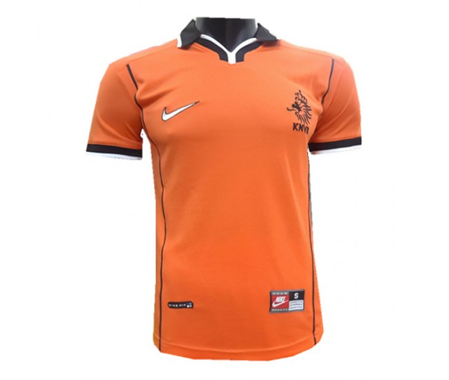 Netherlands National Team Retro Home Jersey 1998