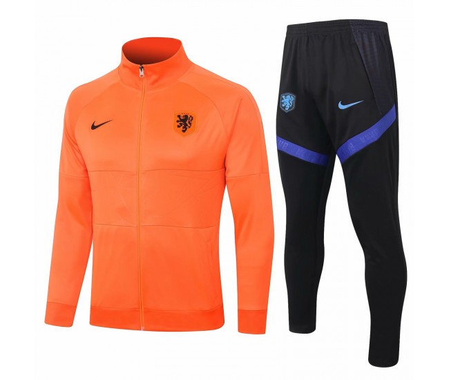 Netherlands Orange Presentation Soccer Tracksuit 2020