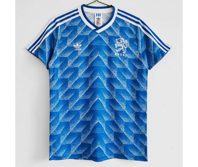 1988 Netherlands National Team Away Retro Jersey 