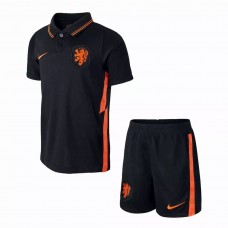 Netherlands Away Football Kit Kids 2021