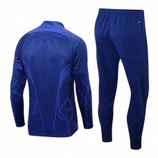 2022-23 Netherlands Blue Training Technical Soccer Tracksuit