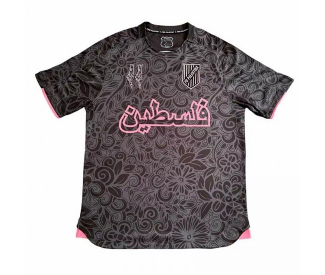 24-25 FC Palestine X Farrah Azam Mens Collab Black Jersey