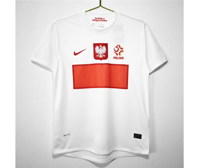 2012 Poland Home Retro Jersey