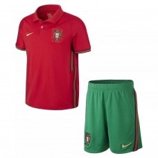 Portugal Home Football Kit Kids 2020