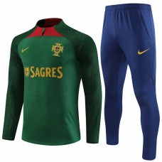 24-25 Portugal National Team Green Training Technical Soccer Tracksuit