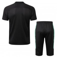 Portugal Team Short Black Tech Training Soccer Tracksuit 2018/19