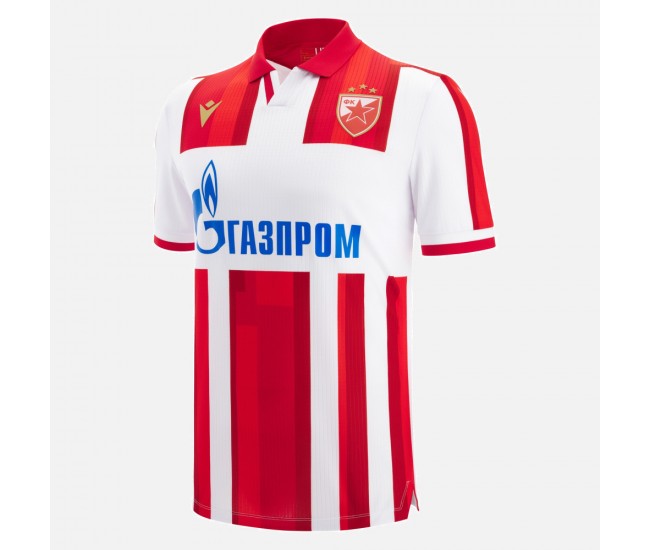 25-26 Red Star Belgrade Mens Home Soccer Jersey