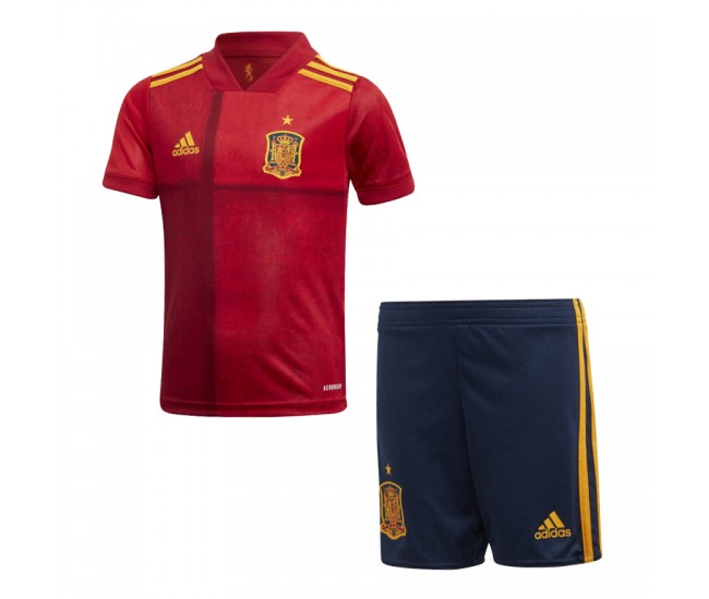 Spain Home Football Kit 2020 2021 - Kids