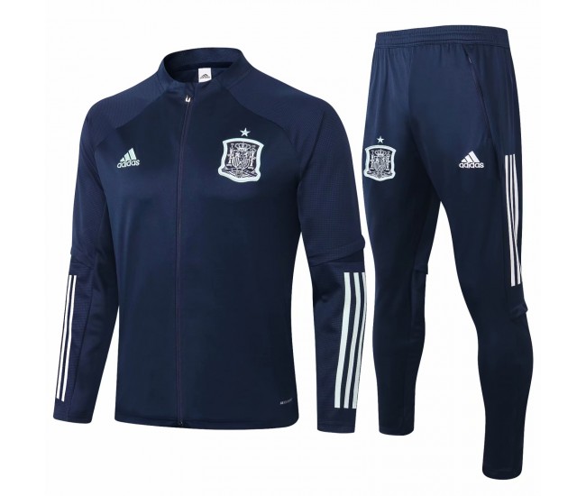 Spain Navy Presentation Soccer Training Tracksuit 2020