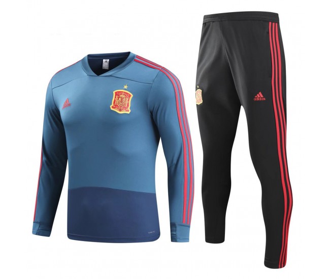 Spain Training Presentation Soccer Tracksuit 2018/19 - Kids