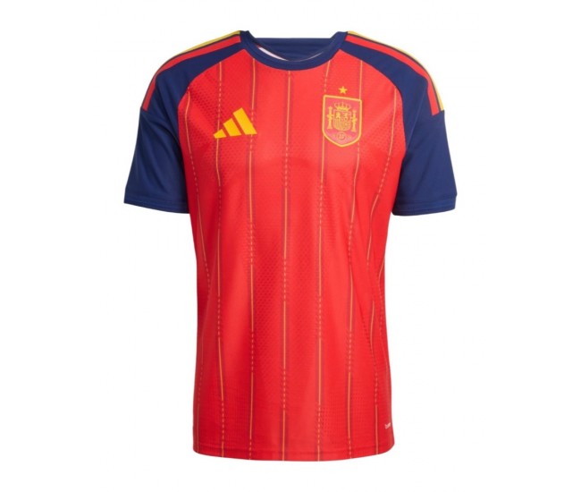 2026 Spain Mens World Cup Home Jersey