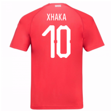 Switzerland 2018 Home Jersey (Xhaka 10)