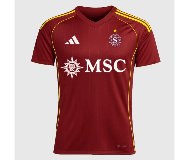 25-26 Servette FC Mens Home Soccer Jersey