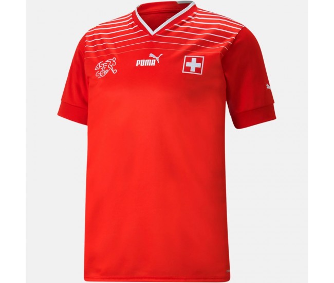 2022-23 Switzerland Home Jersey