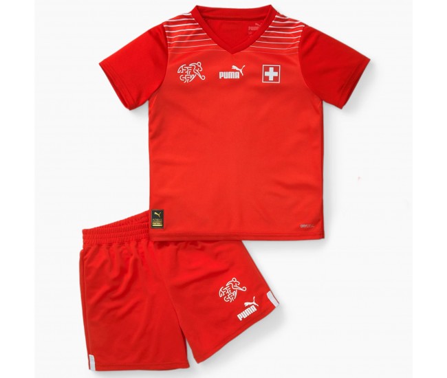 2022-23 Switzerland Home Kids Kit