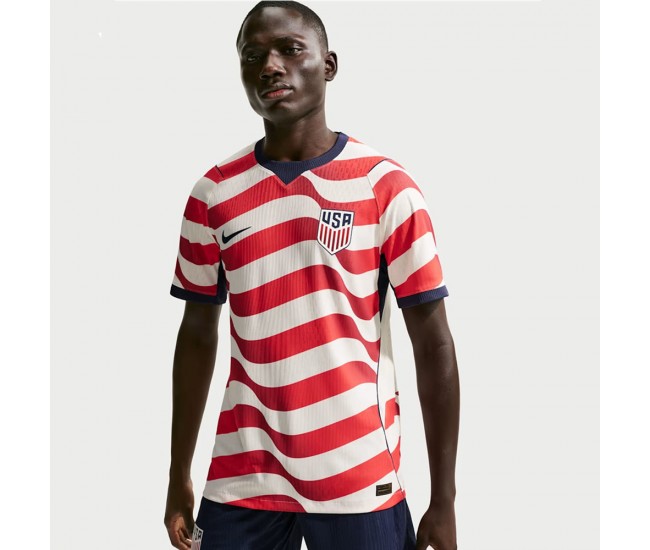2026 USMNT Mens Home Authentic Soccer Jersey