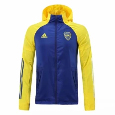 Boca Juniors All Weather Windrunner Football Jacket Blue 2021