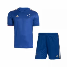 Cruzeiro Home Football Kids Kit 2021 2022
