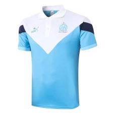Olympique de Marseille Blue Polo Shirt 2020