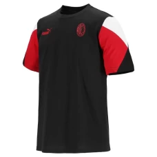 2021-22 AC Milan Short Training Jersey Black