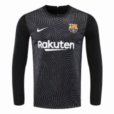Barcelona Goalkeeper Long Sleeve Shirt Black 2021