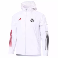 Real Madrid Mens All Weather Jacket 2020 White