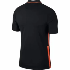 Netherlands National Away Stadium Replica Shirt Black Orange 2021